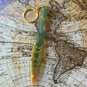 House of the Dragon/Game of Thrones Vhagar Handmade Resin Danger Keychain